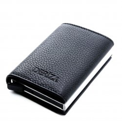 genuine-leather-mechanical-card-holder-wallet-black-ru